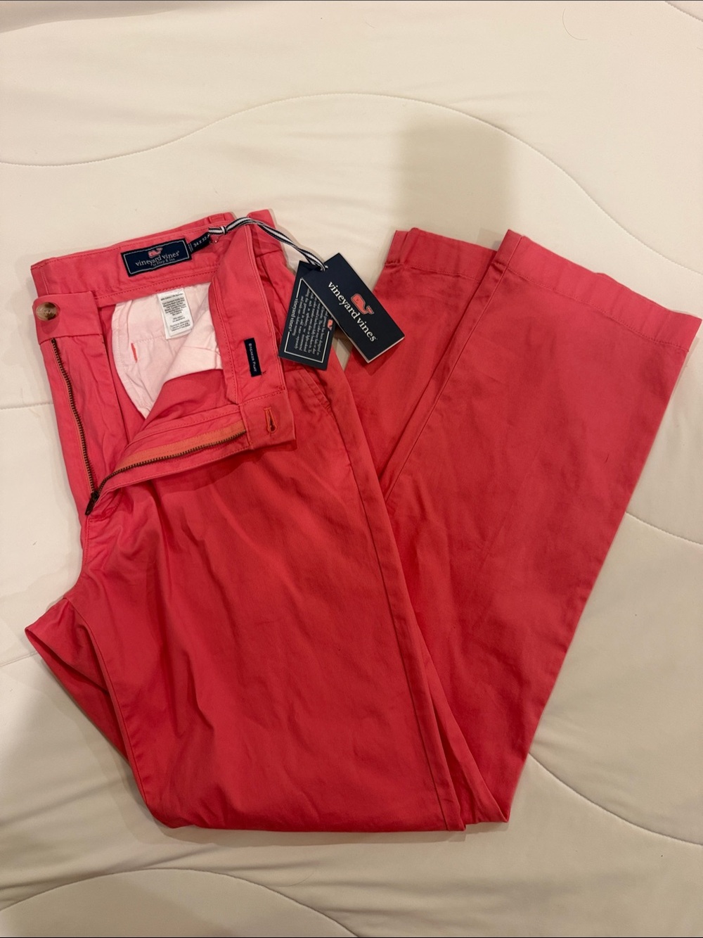 Vineyard Vines Coral Red Men’s Chinos
